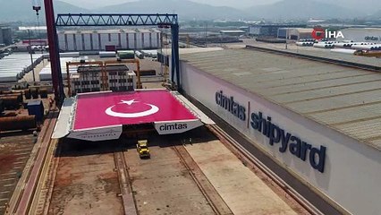 1915 Çanakkale Köprüsü’nün son tabliye bloğu geldi