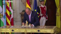Don Juan Carlos acusa a la Fiscalía española de no respetar su presunción de inocencia