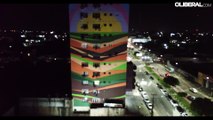 Sebá Tapajós faz a primeira pintura gigante do Pará em homenagem ao Dia da Amazônia