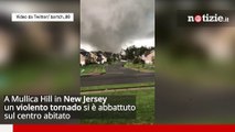 Usa, tornado si abbatte sulle case in New Jersey: le incredibili immagini