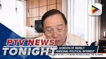 PRRD accuses Sen. Gordon of merely investigating 'in aid of personal political interest' | via @melalesmoras