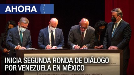 Inicia segunda ronda de diálogo sobre #Venezuela - #03Sep - Ahora