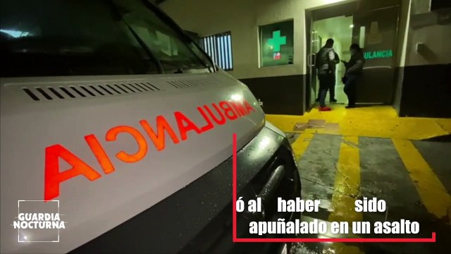 Hasta la Cruz Verde Ruiz Sánchez arribó un joven de 21 años que fue asaltado y apuñalado