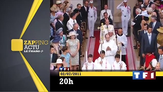 Mariage Albert et Charlène de Monaco : Les meilleurs moments diffusés à la télé de ce moment historique en 2011