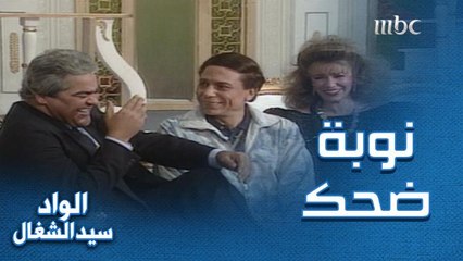نوبة ضحك تصيب مصطفى متولي وتمنعه من أداء المشهد