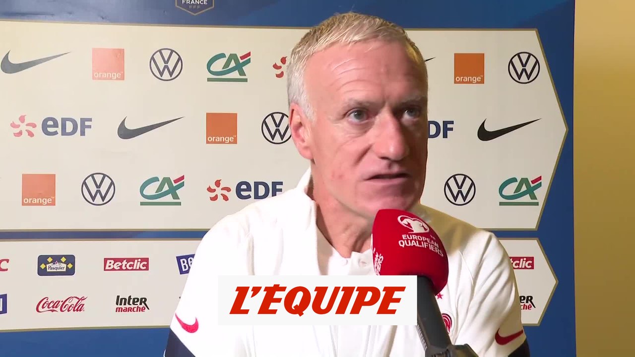 Deschamps : « La victoire face à l'Ukraine est...
