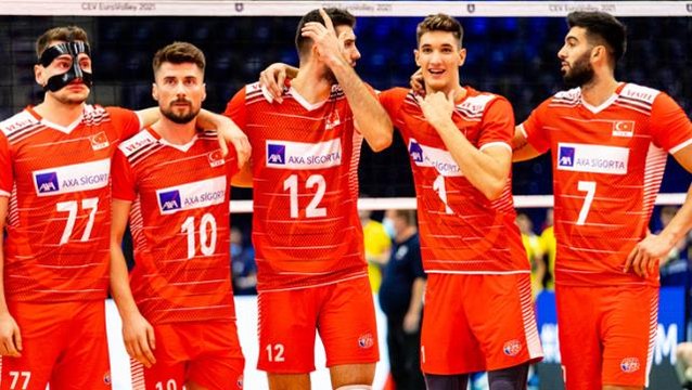 Filenin Efeleri, Avrupa Erkekler Voleybol Şampiyonası C Grubu ikinci maçında İspanya'yı 3-1 mağlup etti