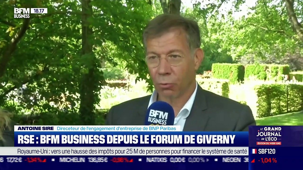 RSE : Retour sur les propositions du groupe de travail du Forum de Giverny - 03/09