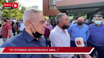 Kayseri'de halk otobüsçüleri AKP’li belediye binasını bastı: "Sadece oy isterken geliyorsunuz!"
