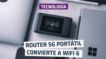 [CH] Primer router 5G portátil convierte a WiFi 6 a 4 Gbps