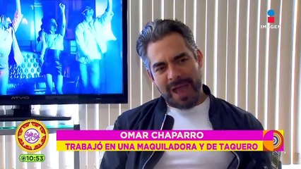 Omar Chaparro recordó cuando trabajaba de taquero antes de ser famoso