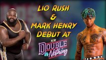 Former WWE superstars LIO RUSH & MARK HENRY debut at AEW Double or Nothing