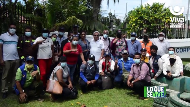 Sinapred dota de modernos equipos a los Comupred en el Caribe Sur de Nicaragua