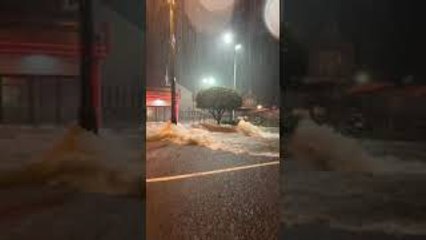 Flood in Paterson, New Jersey