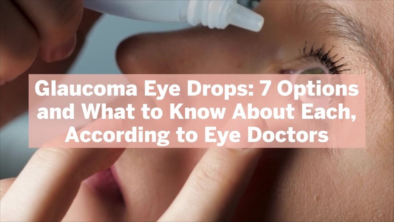 Glaucoma Eye Drops: 7 Options and What to Know...