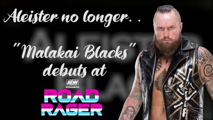 The former ALEISTER BLACK debuts on AEW Dynamite, NEW NAME REVEALED (footage included)