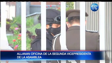 Allanamientos por presunta concusión de la asambleísta Bella Jiménez