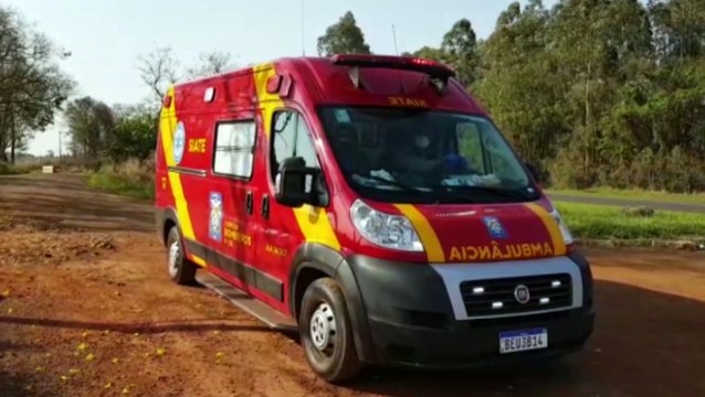Idosa de 72 anos tem suspeita de fratura no fêmur após sofrer queda em imóvel rural