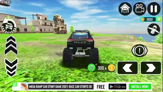 Real Flying Truck 4x4 Simulator 3D / FLY 4X4 POLİCE MİSSİON / Android GamePlay #2