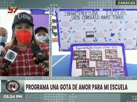 Plan Una Gotita de Amor para mi Escuela atenderá 12 unidades educativas de la Parroquia El Paraíso
