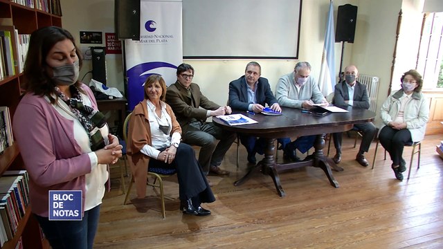 Firma de convenio entre FOPEA y la UNMdP