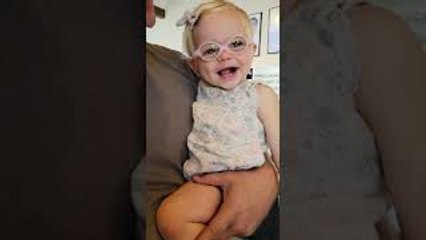 Baby Girl Reacts to Seeing Clearly for the First Time