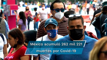 México registra 725 decesos y 17 mil 409 contagios por Covid en 24 horas