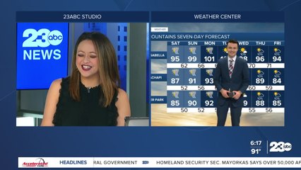 23ABC Evening weather update September 3, 2021