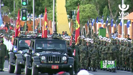 Daniel acompaña Desfile "Pueblo Ejército" por el 42 Aniversario de la Institución Militar
