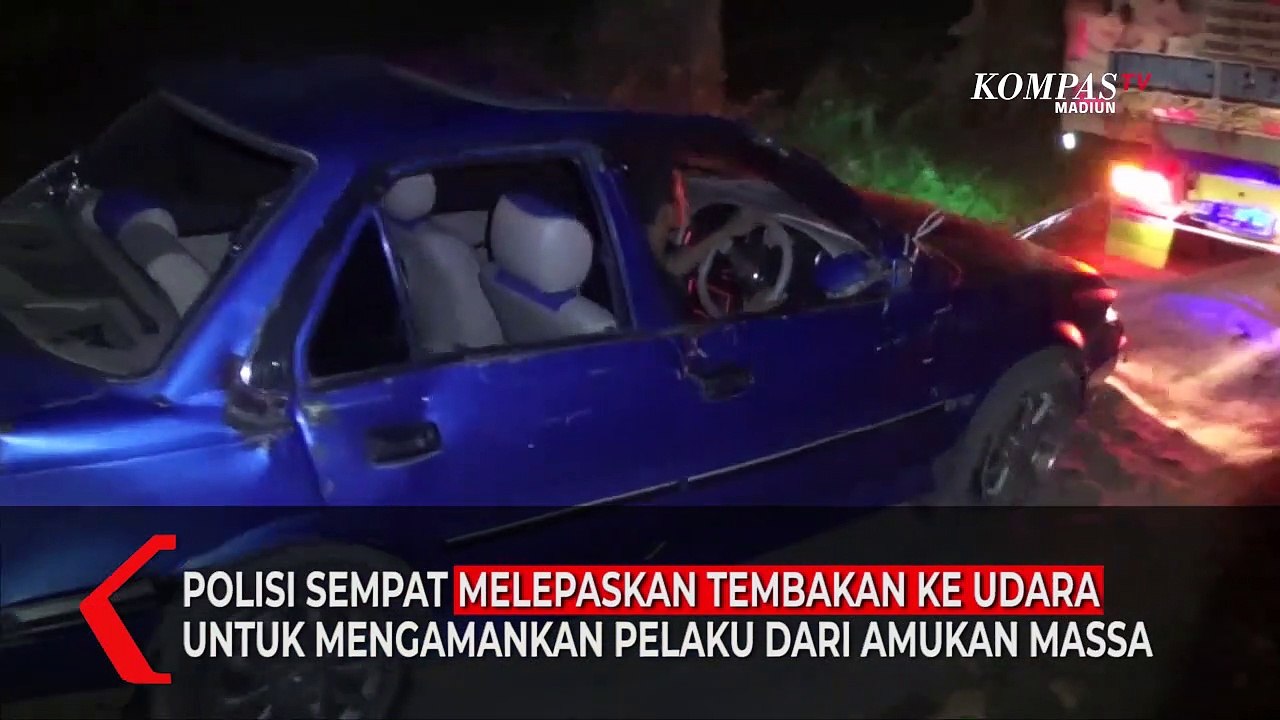 Pelaku Tabrak Lari Dihakimi Warga