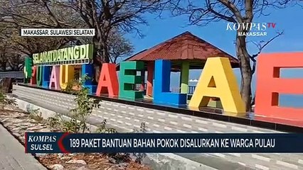 189 Paket Bantuan Bahan Pokok Disalurkan Ke Warga Pulau