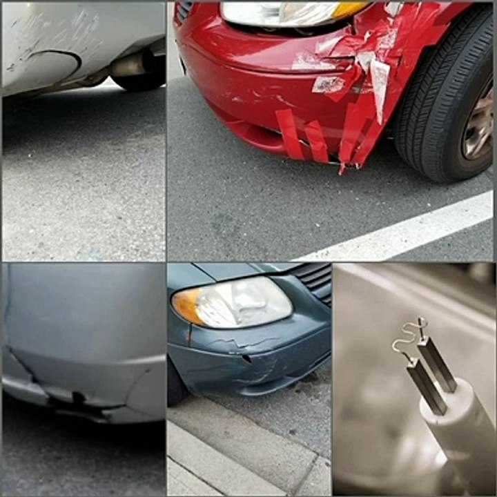 Hot Stapling Will Stop Bumper Cracks from Expanding - Newton District, Surrey, BC, Metro Vancouver, near White Rock and Delta, BC