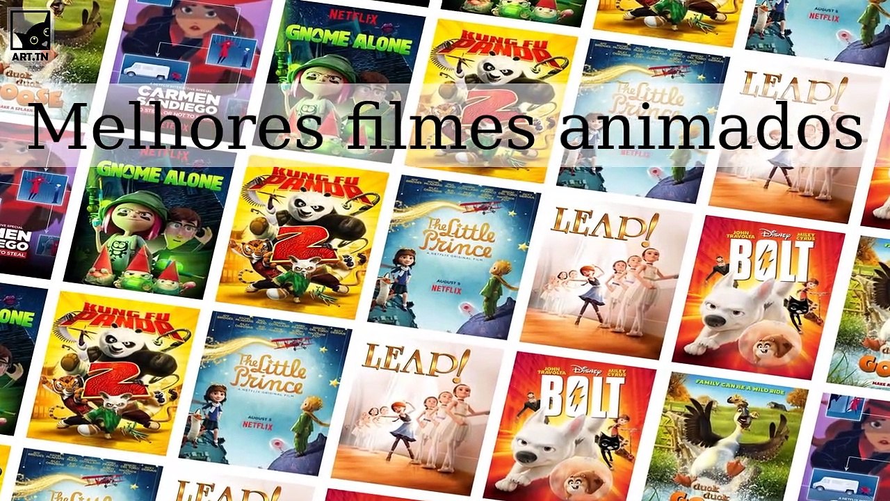 Os melhores filmes de animação de todos os tempos