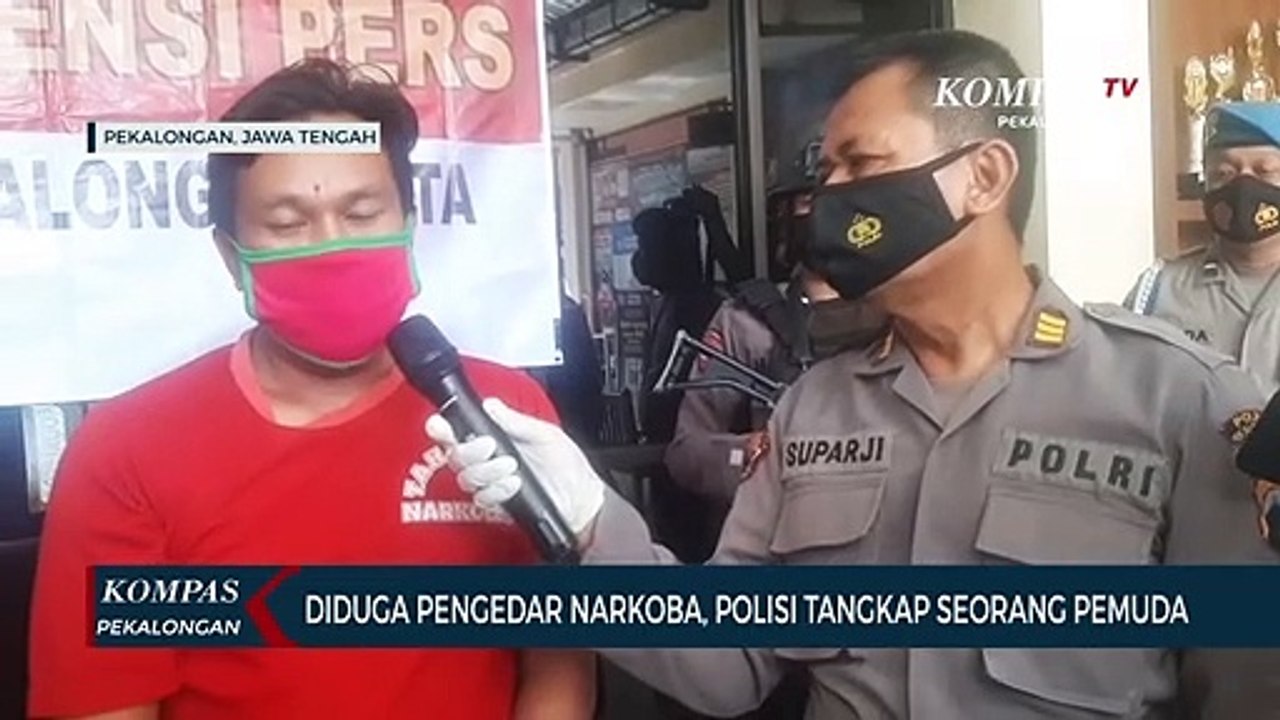 Diduga Pengedar Narkoba, Seorang Pemuda Ditangkap