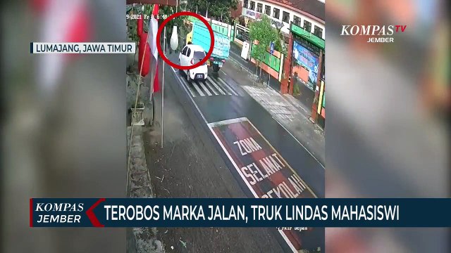 Terobos Marka Jalan, Truk Lindas Mahasiswi Hingga Tewas