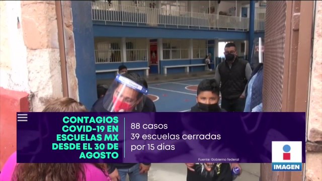 SEP reporta 88 casos de Covid-19 tras regreso a clases presenciales