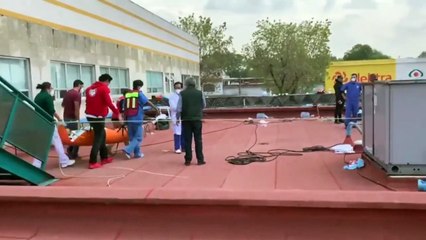 Paciente morrem em inundação de hospital