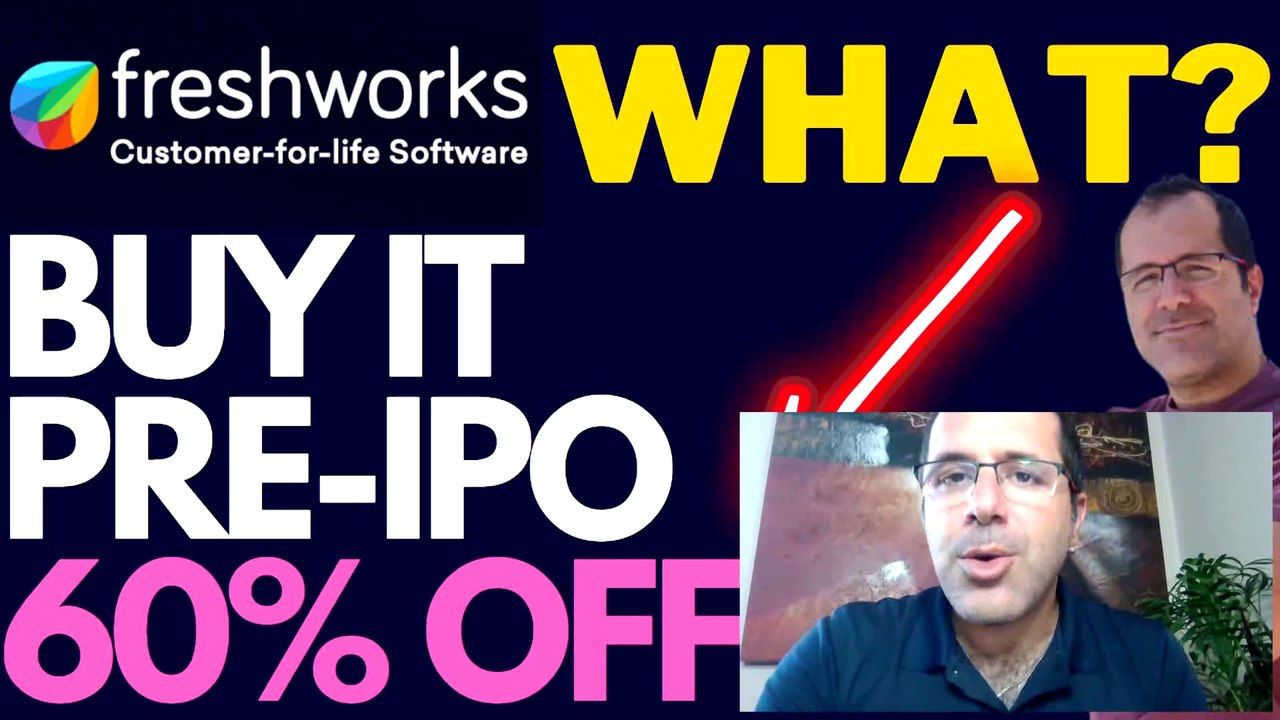 How To Buy Freshworks FRSH Stock Pre-IPO 60% Off Plus Freshworks Review & Analysis