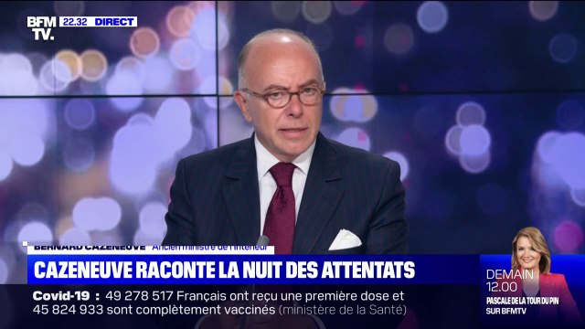 Bernard Cazeneuve sur le 13-Novembre: Au moment où nous rentrons à Paris pour participer à la cellule interministérielle de crise, nous apprenons le déroulement des attaques