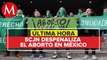 Suprema corte de justicia de la nación elimina la penalización del aborto