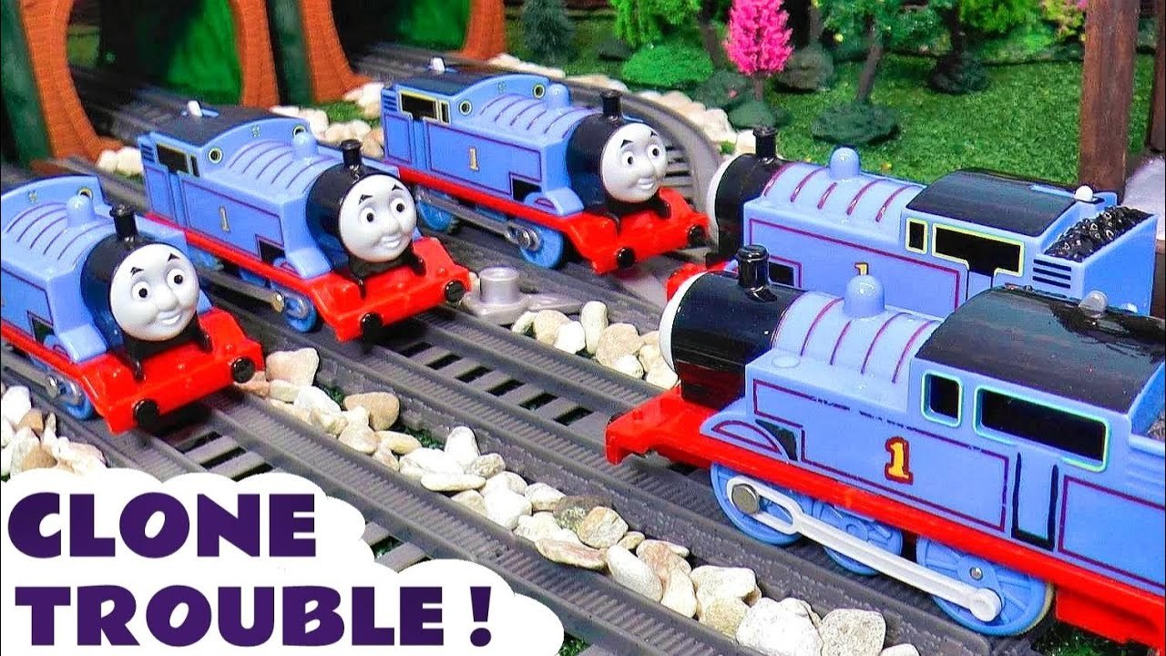 Thomas and Friends Toy Trains Cloning Trouble with the Funny Funlings ...