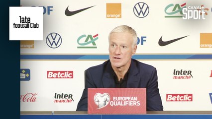 Conférence de presse de Didier Deschamps - France / Finlande (2-0)