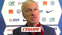 Deschamps : « Cette victoire est essentielle pour la qualification » - Foot - Qualif. CM - Bleus