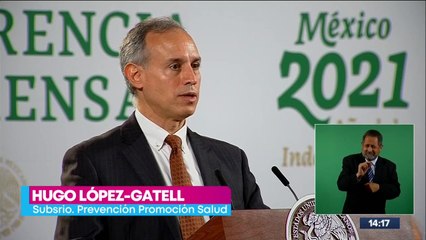 Vacunar a menor con amparo le quita la oportunidad a un adulto: Gatell
