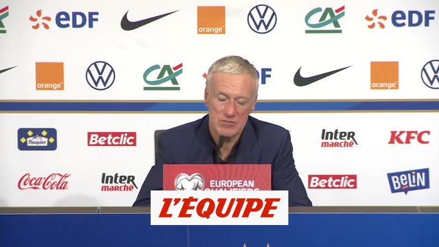 Deschamps : « La relation entre Griezmann et Benzema a été excellente » - Foot - Qualif. CM - Bleus