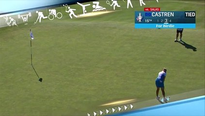 [스포츠영상] 솔하임컵 우승 확정 카스트렌의 퍼트