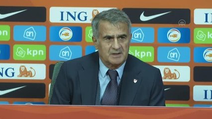 AMSTERDAM - Hollanda -Türkiye maçının ardından (Şenol Güneş)