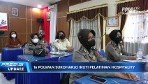 16 Polwan Polres Sukoharjo Ikuti Pelatihan Hospitality Untuk Meningkatkan Pelayanan Prima kepada Masyarakat