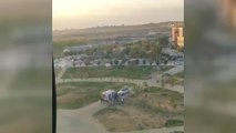 Polis helikopteri parmağı kopan hasta için havalandı