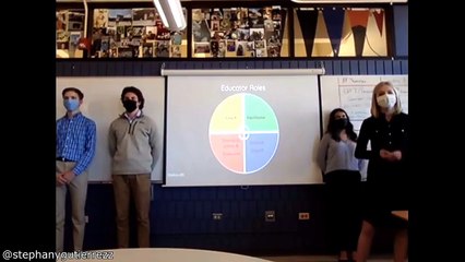 Student Passes Out During Her Presentation